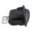 10Pcs SPST Black Button /Off Round Rocker  AC 6A/250V 10A/125V 8