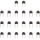40 Pcs 6X6X5mm Momentary Tactile Tact Push Button  2 Pin DIP Through Hole 2
