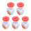5X Red Mushroom Cap 1NO 1NC DPST Emergency Stop Push Button  AC 660V 10A 2