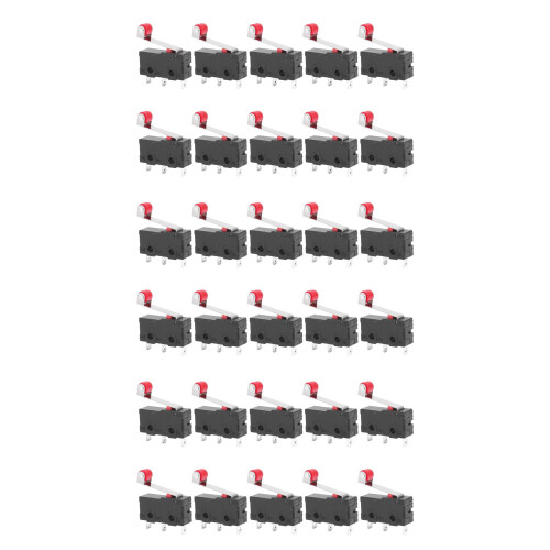 30 Pezzi  Micro-Limit- Leva Braccio Leva SPDT Snap Action LOT