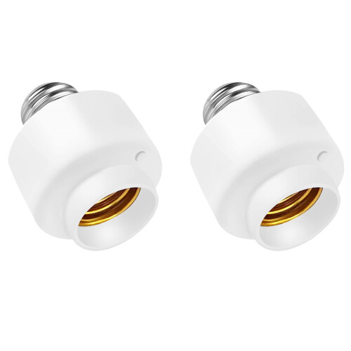 3 Pack Tuya  Life Wifi  Light Bulb Socket Adapter E27  Lamp Base Holder for Amazon Alexa  Home