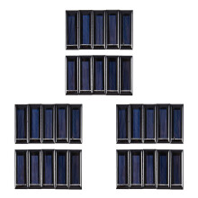 30Pcs  Solar Panel New 0.5V 100MA Solar Cells Photovoltaic Panels Module Sun Power Battery Charger DIY 53x18x2.5mm