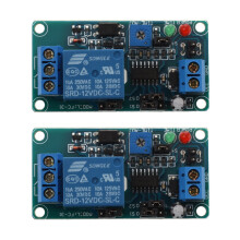 2X SRD-12VDC-SL-C NC Timer with 12V  Timing Control