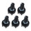 5X 3P4T 3 Pole 4 Position Single Wafer Band Selector Rotary  W Knob 1