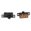 30Pcs High Knob 6 Pin 3 Position DPDT Panel Slide  0.5A 50V 4