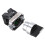 10X 22mm Latching 2 NO 3-Position Rotary Selector Select  ZB2-BE101C Black 5