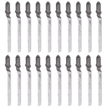 20Pcs Reciprocating Jigsaw Blade T101AO T-Shank Multi Jig Saw Blades for Wood Plastic Cutting Disc