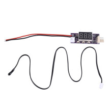 12V  4-Draht-PWM-LüFter Temperaturregelung Regler Temperaturgeschwindigkeit Digitalanzeige UnterstüTzung 3A LüFter ein / Aus-Steuerung