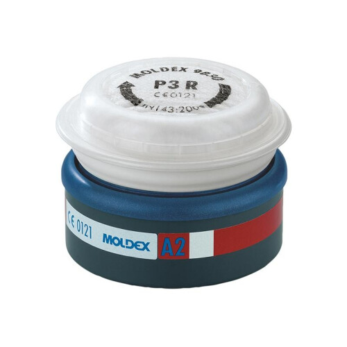 Moldex Moldex Easylock A2p3 R Pre-assembled Filter (wrap Of 2)