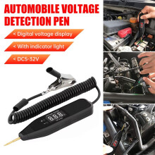 5-32V Car Electrical Circuit Test Pen Digital Electric Voltage Power Test Pen Probe Car Voltage Tester Test Pen for Car