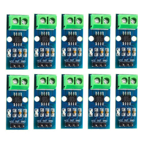 10PCS 5A Range Current Sensor ACS712 Module AC/ Power Sensor Board (5A)