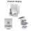 Pack of 8 Solar Module Brackets, Solar Panel Holder, End Clamp, Adjustable, Fixing Solar Module Holder (35 mm) 3