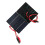 12V 1.5W Solar Panel with Clip Charging Battery System Polycrystalline Solar Panel for Small Power Appliances 6