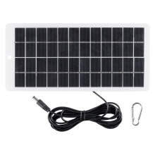 5W 12V Solar Panel Polysilicon Panels Outdoor Solar Battery Charger Portable Solar Panel with Port for 3.7V Battery