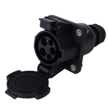 Type 1 Vrouwelijke Oplaadstekker, 16A 32A 40A 60A 250V AC, Sae J1772 EV-Oplader Voertuiguiteindecontactdoos