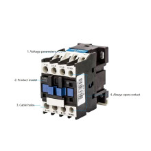 Contactor CJX2-1810 32A Interruptores LC1 AC Contactor Voltaje 220V CJX2-1810