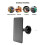 4W 5V Solar Cells Charger USB Charging Portable Solar Panels for Security Camera/Small Home Light System 7