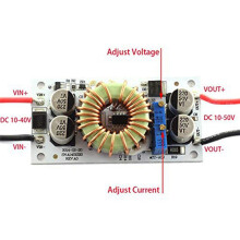 Moduł - 250W 10-40V do 10-50V 6A Regulowany Moduł Zasilacza Step- 250W Booster CC CV Moduł Konwertera Mocy