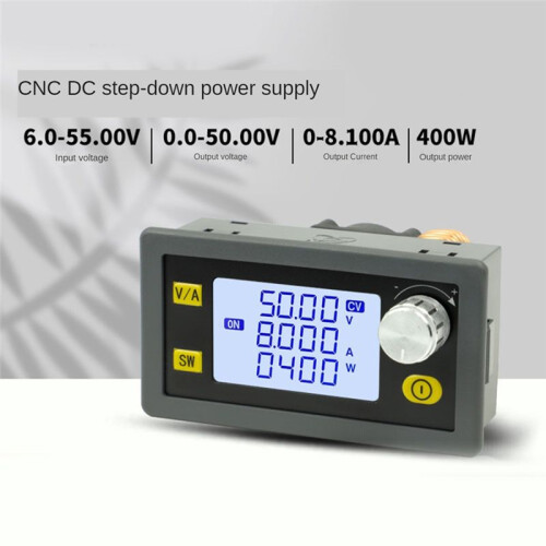 50V 8A 400W CNC Adjustable Constant Voltage Regulator CV CC Step-Down Power Supply Module XY5008E 1