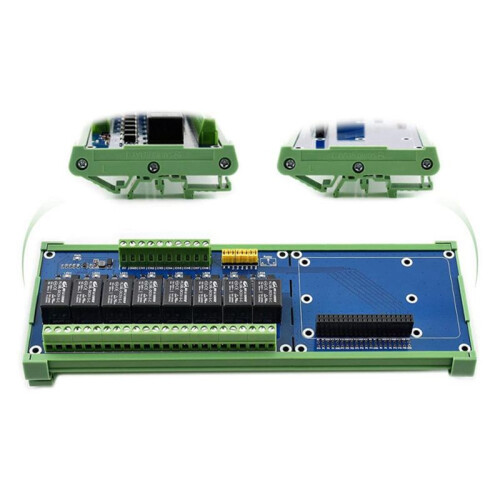 5V 8-Channel Relay Expansion Board Module HAT Shield Kit for RasPi RPI RPI4 RPI3B Raspberry Pi Zero 2 W 3A 3B  3 1