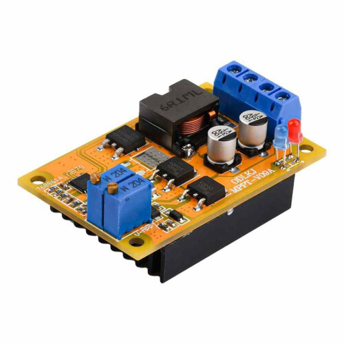 6A MPPT Solar Charge Controller DC8-30V 300KHz Battery Charging Module PWM Auto  Reverse Connection Protection