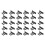 30Pc Solar Panel Frames Water Drained Clip Thickness 40mm PV Panels Auto Remove Stagnant Water Dust Outdoor Tool 1