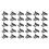 30Pc Solar Panel Frames Water Drained Clip Thickness 30mm PV Panels Auto Remove Stagnant Water Dust Outdoor Tool 1