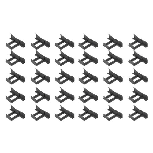 30Pc Solar Panel Frames Water Drained Clip Thickness 30mm PV Panels Auto Remove Stagnant Water Dust Outdoor Tool