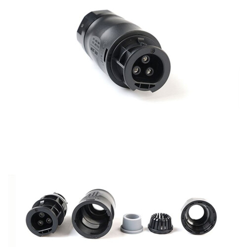 1 Sets Solar PV Connector Plug Waterproof IP68 4000V 25A for Solar PV System Panel Parallel Protection Kit 1