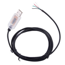 FTDI USB to RS485 6-Core Peeling Wire End Converter Connector Wiring Pinout Cable Compatible USB-RS485-WE-1800BT6