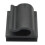 100PCS Solar Photovoltaic Panel Wire Clips Intersect PV Cable Clamp for Solar Frame Bracket Black 5