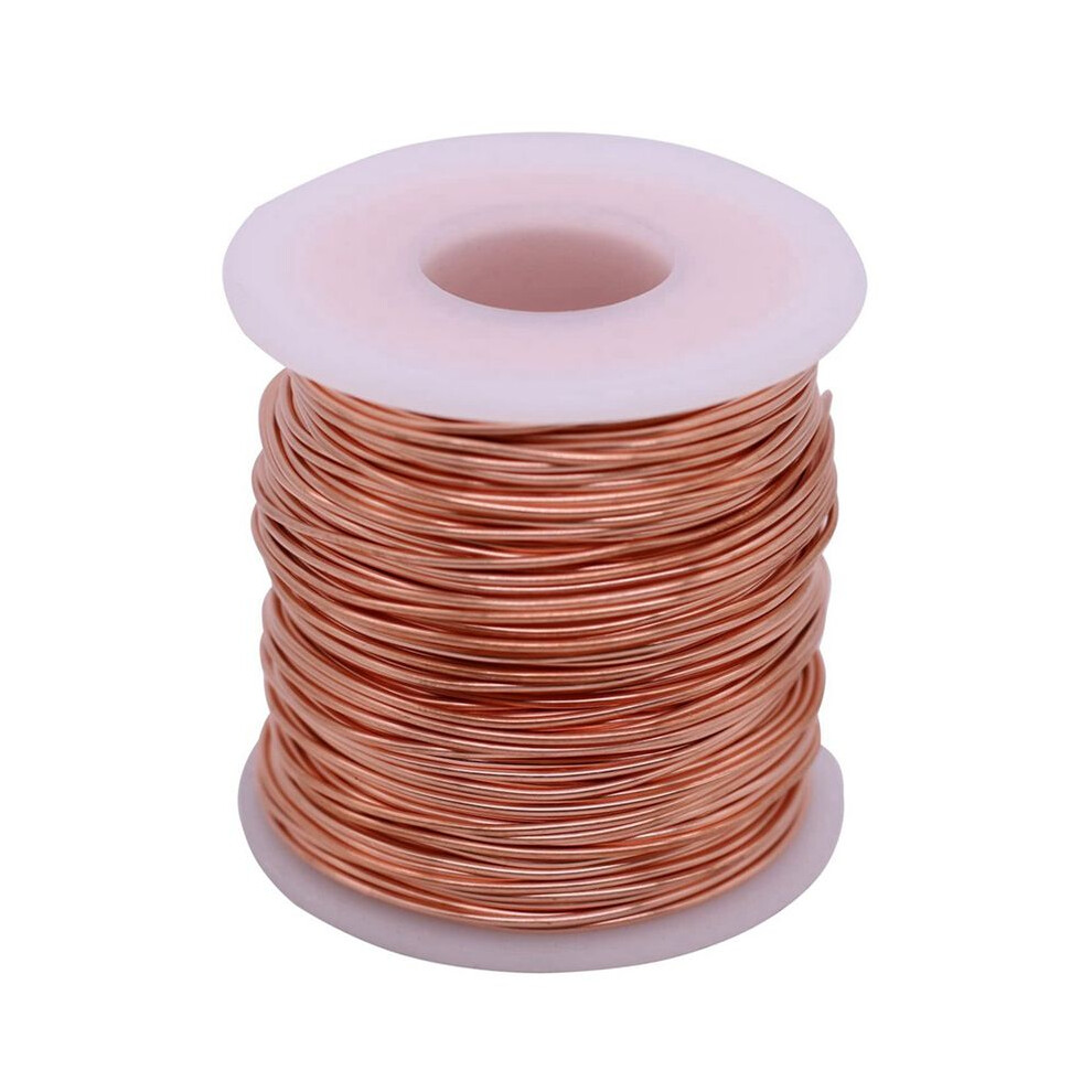 Soft Copper Wire, 16 Gauge, 126 Feet, Bare Copper Wire, Bright, 1 Pound Spool