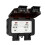 IP66 Waterproof Socket 220V Black Wall Plug Power with Built-In  Electrical EU Home Appliance(C) 1