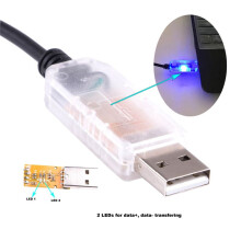 FTDI USB to RS485 6-Core Peeling Wire End Converter Connector Wiring Pinout Cable Compatible USB-RS485-WE-1800BT6