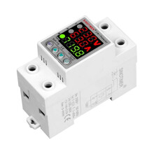 220V Adjust Voltage Relay over Under Voltage Protector over Current Limit Wattm KWH  Meter Power Comsumption 40A