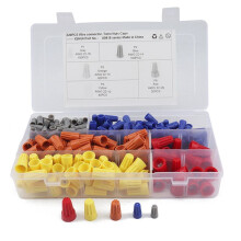 Set da 320 Pezzi Terminale un Vite con Cappuccio un Crimpare/Connettore Filo/Terminale con Cappuccio Terminale Chiuso