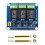 3 Channel Relay Extention Board for Raspberry Pi 5/4B with Optocoupler Isolation for Raspberry Pi 5 4B 3B+ 3B Zero 2W 1