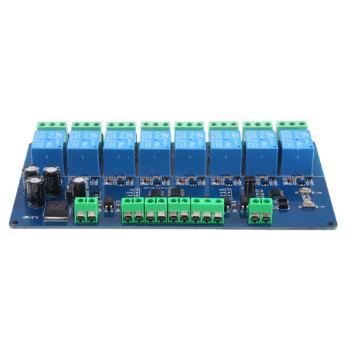 Modbus-Rtu 8 Channel Relay Module Modbus RTU 8  Input RS485 Communication TTL 1