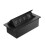 Hidden Embedded Power Strip - Socket 125V15A Desktop Socket Aluminum Alloy Multi-Function Embedded Desktop Socket 1