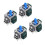 4Pcs for  TMR Electromagnetic Anti Drift Joystick Controller Repair Replacement Gaming Accessories 1