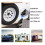 7 Pin Trailer Plug,7 Way Trailer Light Connector Socket,7 Pin Truck Plug Quick Converter with Mounting Bracket 7