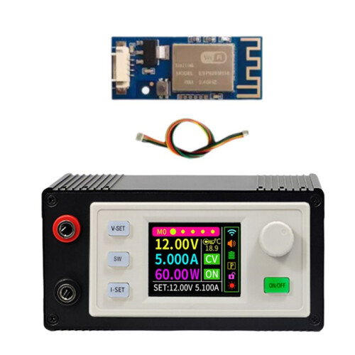 SK60S  Regulated Power Supply+WFPOW  Buck Converter Adjustable Regulated Power Supply 5A 60W Solar Charging Module