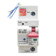 TUYA  WIFI  Meter 1P Circuit Breaker with Kwh Metering, Monitoring Timer Relay and Leakage Protection 63A