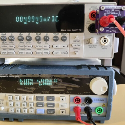 DIY S34330A 30A Current Shunt Replacement for Both Desktop and Handheld Multimeters 2