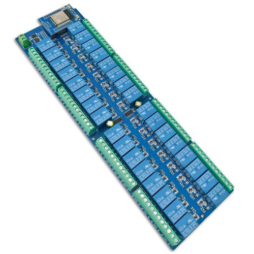 32 Channel Relay Module Development Board  Power Supply WIFI  Relay Module ESP32-WROOM