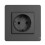 Tuya ZigBee  Socket EU Wall Embedded Outlet  Monitor Indicator App Remote Control for Alexa  Home Grey 1