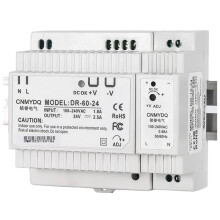 Switching Power Supply Single Output 24V DIN Rail Power Supply Industrial Transformer Small Volume 100-240V