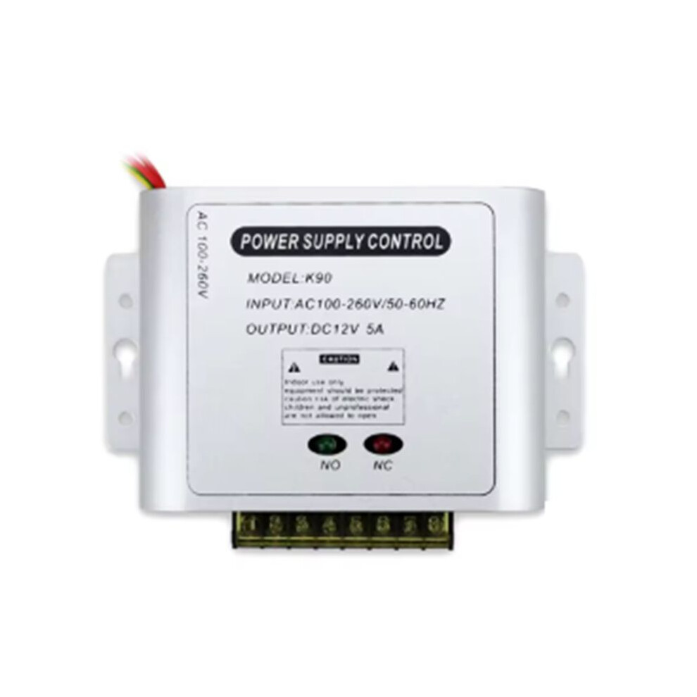 Ac 100-260V Access Control Power Supply Controller 12V 5A Access Control Delay Power Adapter 4711392174625