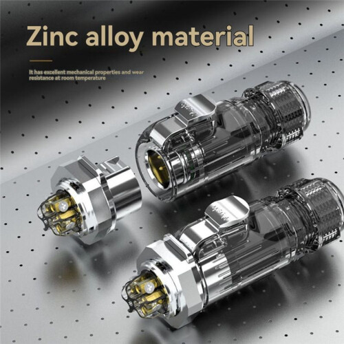 LP20 Industrial Aviation 2pin Panel Mount Male Plug Welding Cable Wire Electrical Power Connector Plug 1