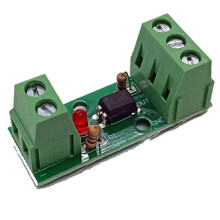 1-Kanal-Optokoppler-Isolationsmodul PC817 3V-5V Photoelektrischer Isolator Schienenhalter SPS-Antriebsmotorplatine 10 STÜCKE